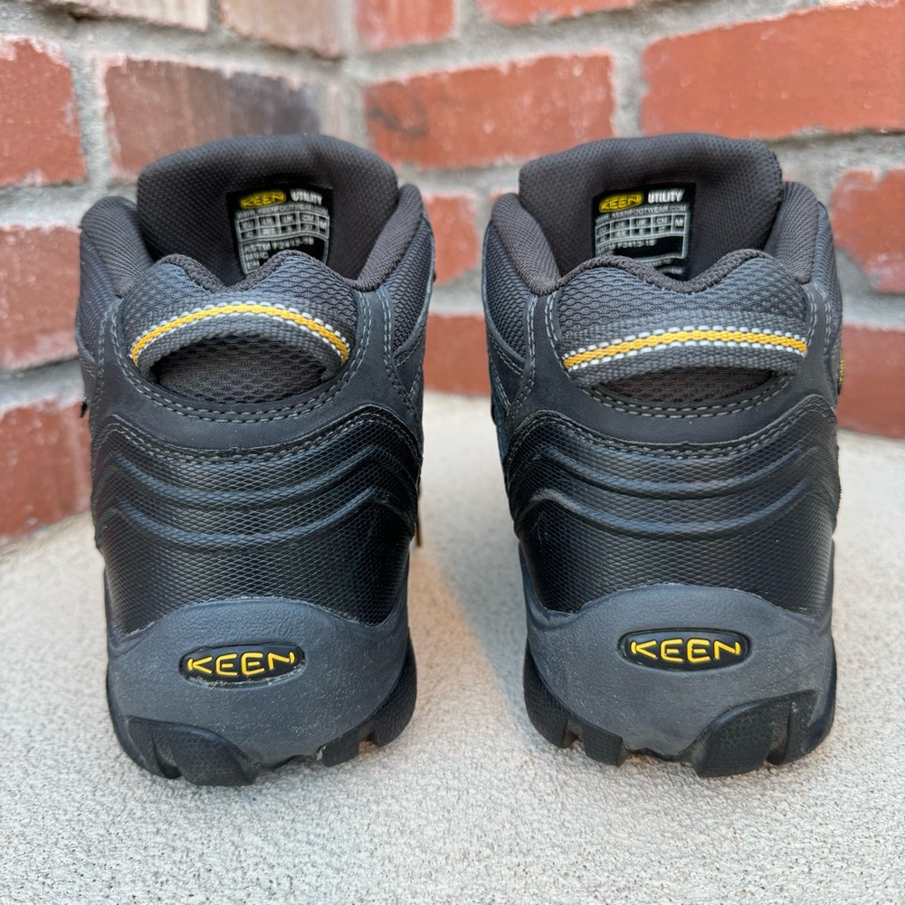KEEN Lansing Mid Waterproof (Steel Toe) Utility Shoe Men’s Sz 9EE - Picture 6 of 9